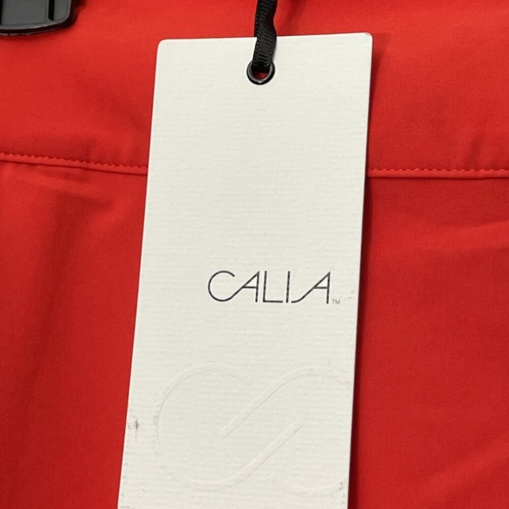 Calia Truelight Golf Skort 15" UPF 50 Red NWT Size 12 Sports NWT - Picture 3 of 11